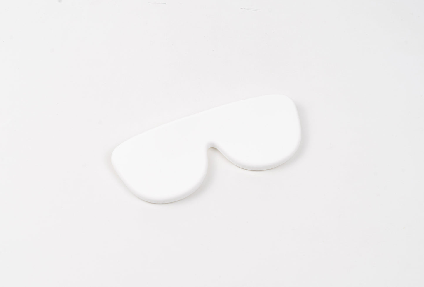 Funda de gafas de silicona - White-0