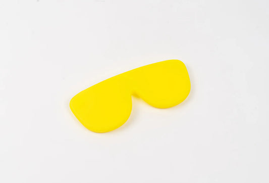 Funda de gafas de silicona - Amarillo