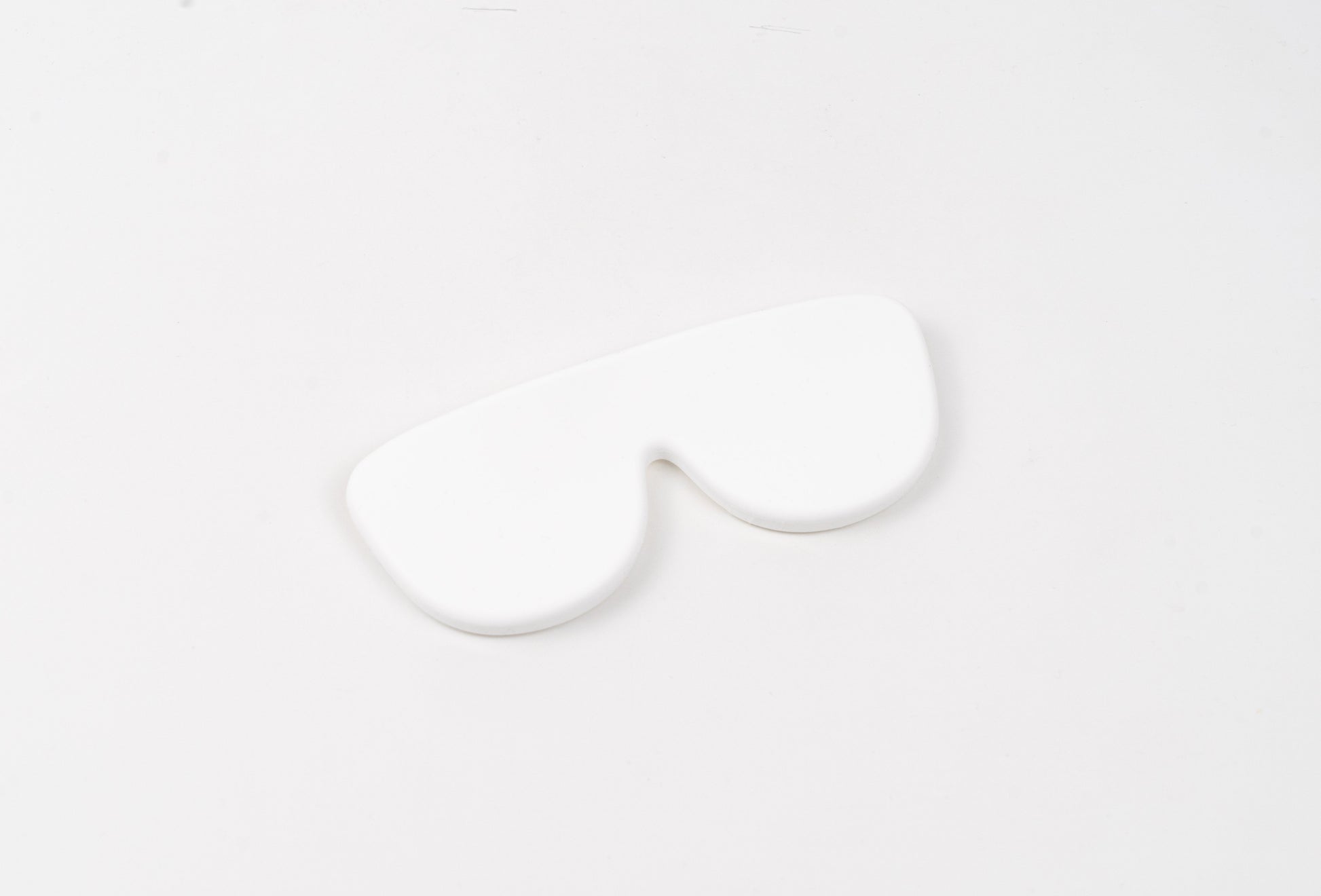 Funda de gafas de silicona - White-0