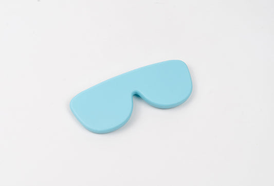 Funda de gafas de silicona - Celeste