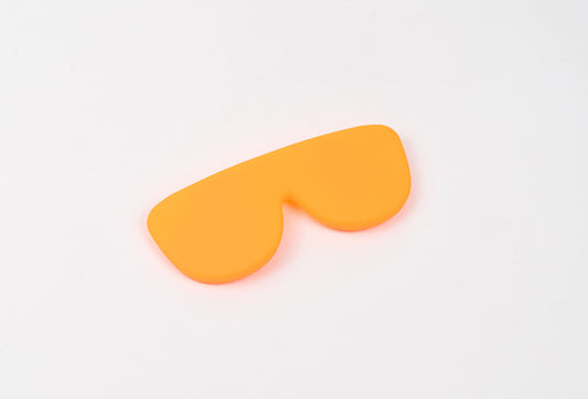 Funda de gafas de silicona - Orange Peach-0